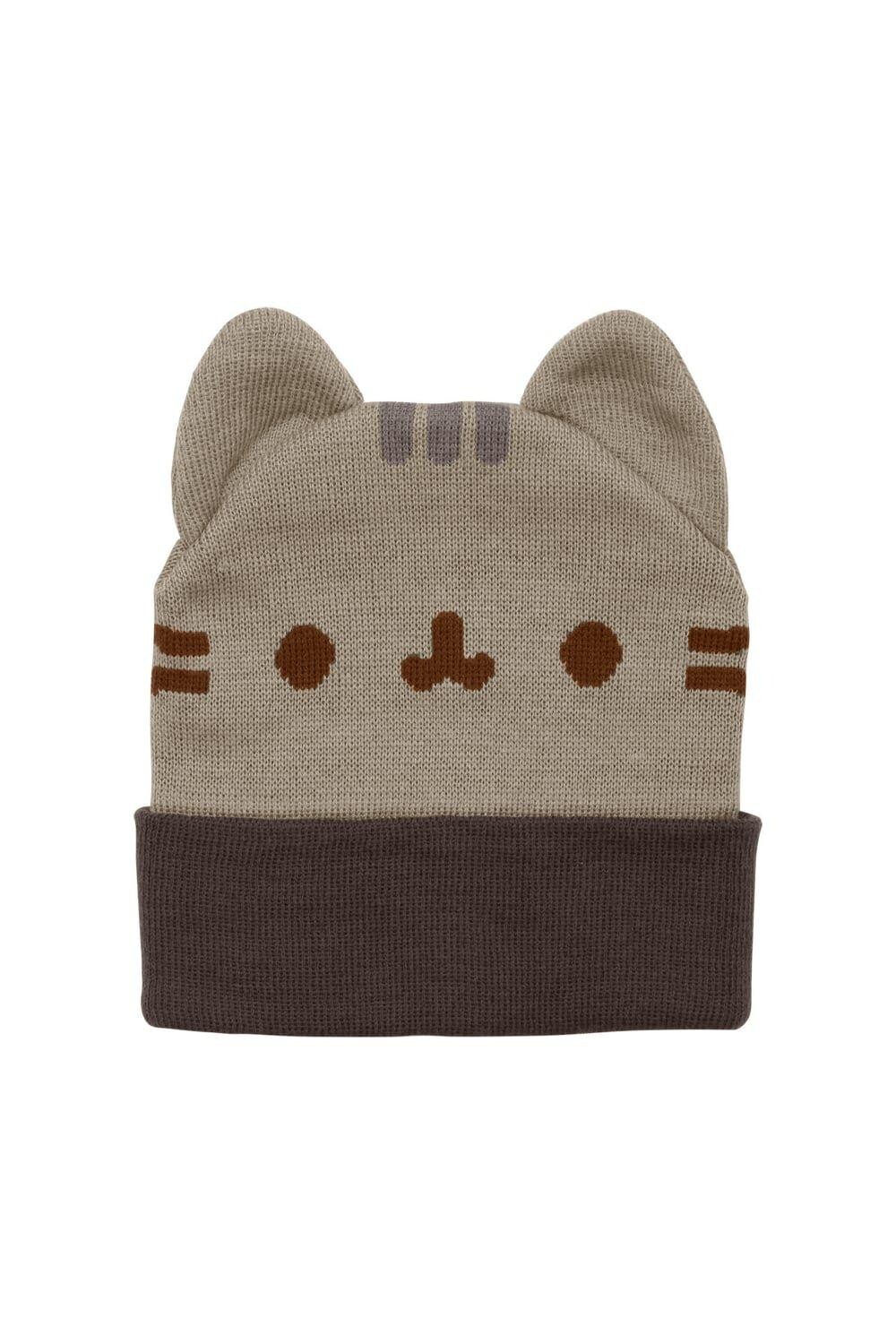 

Шапочка для лица Pusheen, коричневый