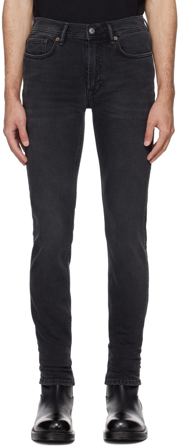 

Черные джинсы North Acne Studios, цвет Used black