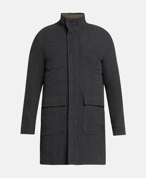 

Шерстяное пальто Ted Baker, серый