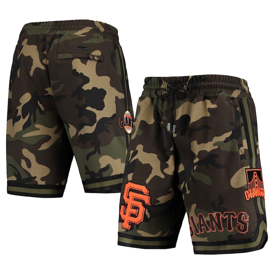 

Шорты Pro Standard San Francisco Giants, камуфляж