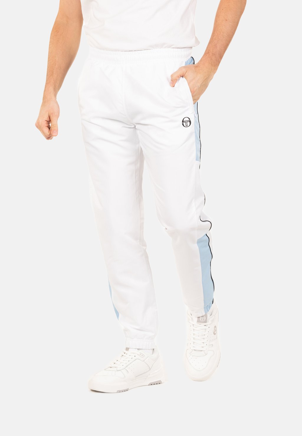 Брюки спортивные ABITA Sergio Tacchini, цвет white blue bell спортивные брюки abita pants sergio tacchini цвет noir