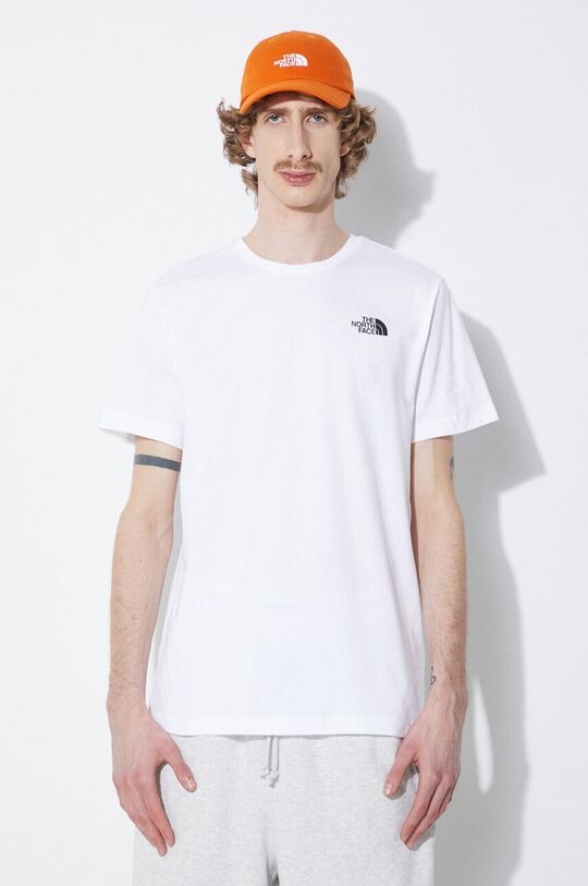 

Хлопковая футболка MS/S Redbox Celebration Tee The North Face, белый