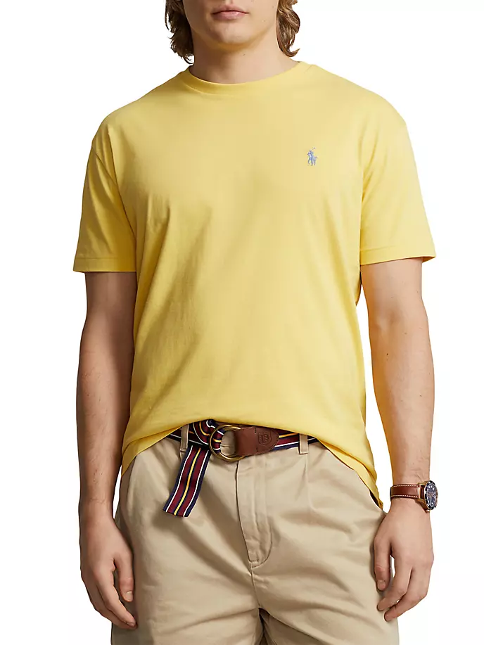 

Футболка из джерси с короткими рукавами Polo Ralph Lauren, желтый