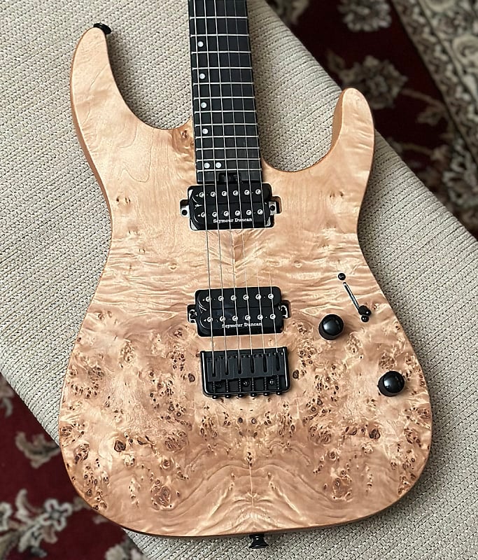 

Электрогитара Charvel Pro-Mod DK24 HH HT E Mahogany with Poplar Burl Desert Sand Electric Guitar