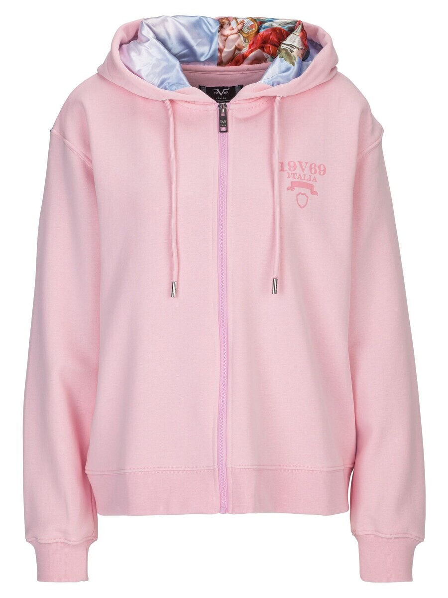 

Худи 19V69 ITALIA Zip-Up Hoodie Holly, розовый
