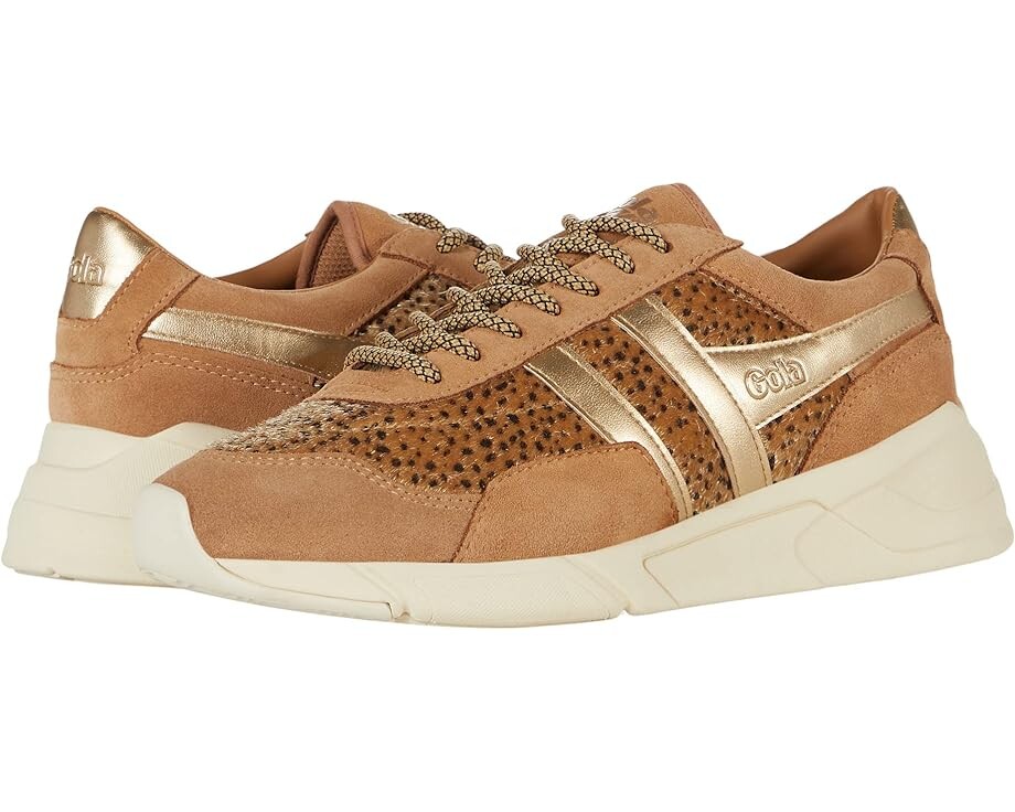 

Кроссовки Gola Eclipse Savanna, цвет Tan/Cheetah/Gold