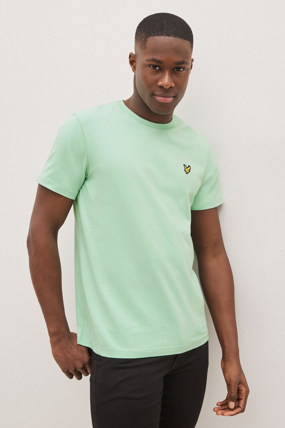 

Трикотажная футболка с круглым вырезом Lyle & Scott, бирюзовый, Зеленый
