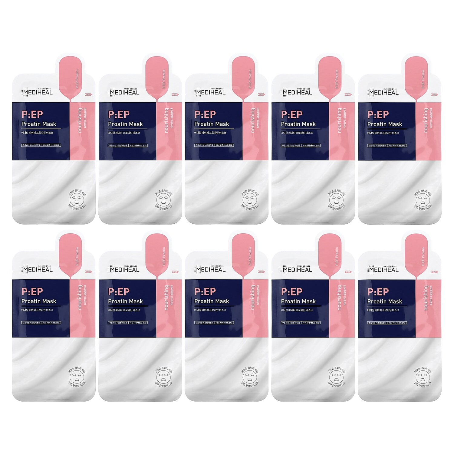 

P: EP Proatin Beauty Mask, 10 шт. По 25 мл (0,85 жидк. Унции), Mediheal