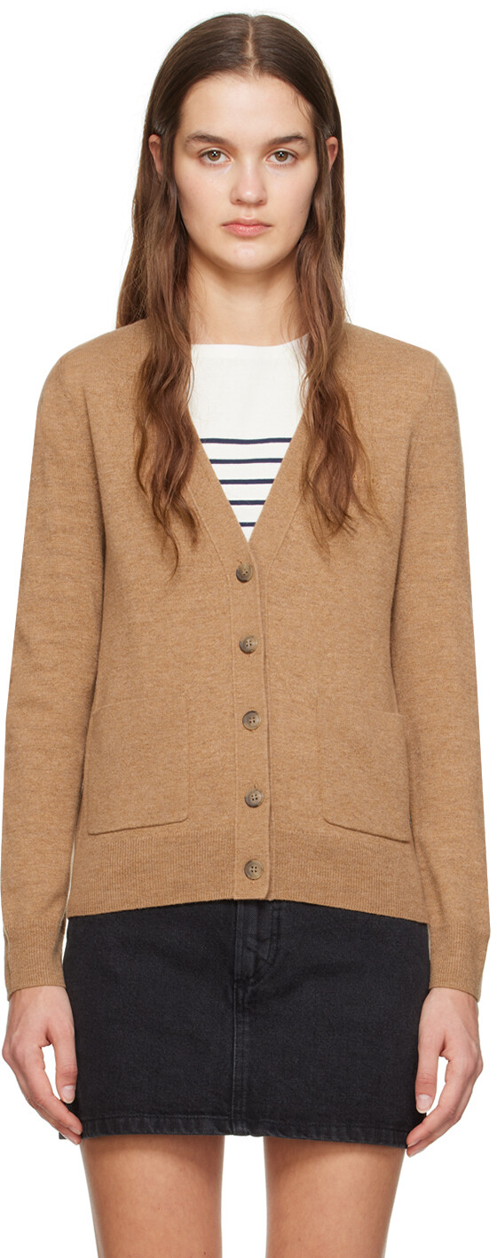 

Коричневый кардиган Луизы A.P.C.