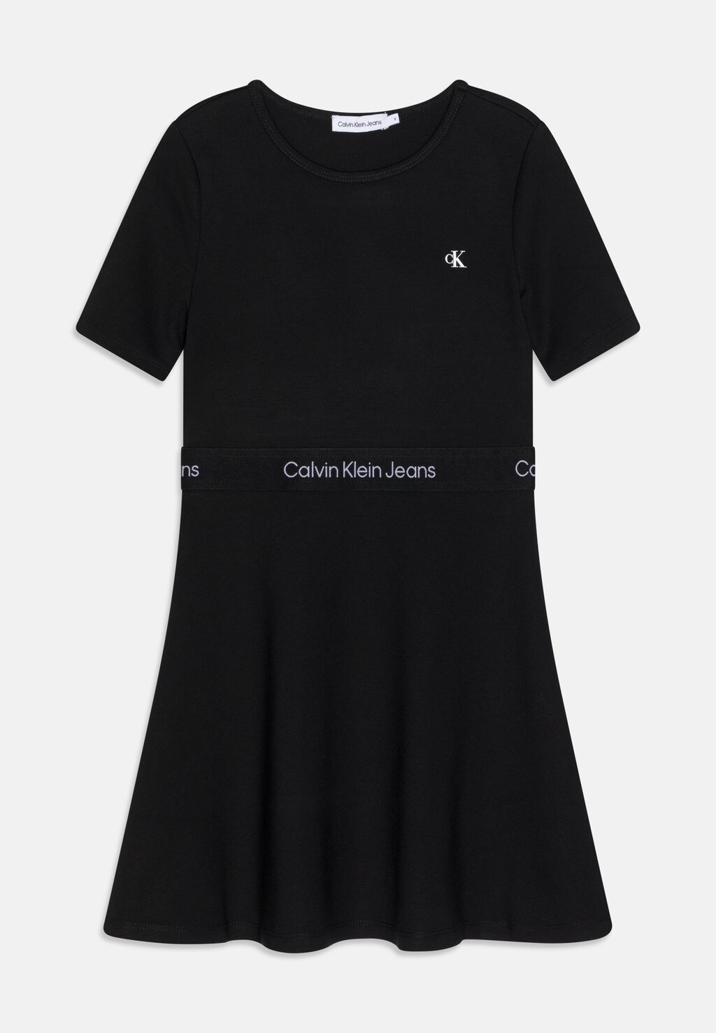 

Платье из джерси Punto Tape Dress Calvin Klein Jeans, черный