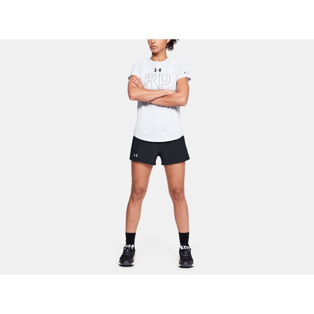 

Леггинсы Under Armour Qualifier Speedpocket Short, черный