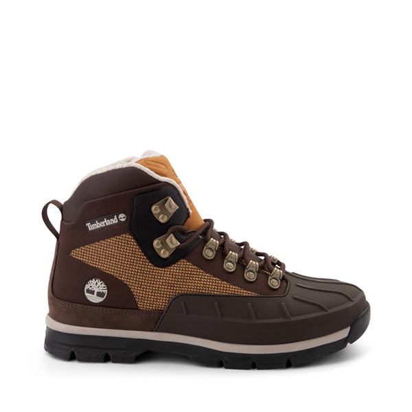 Мужские жаккардовые ботинки Timberland Euro Hiker с открытым носком, коричневый женские ботинки timberland euro hiker цвет wheat