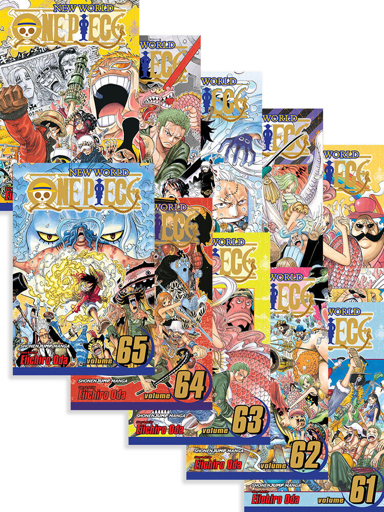 

Манга One Piece Manga (61-70) Bundle