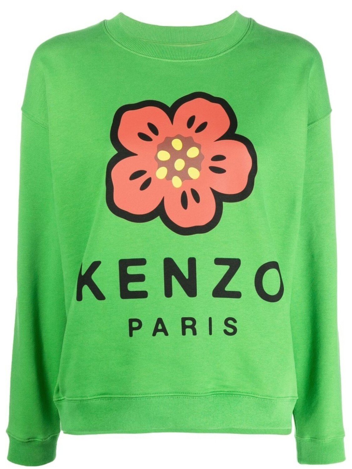 

Kenzo толстовка с логотипом, зеленый