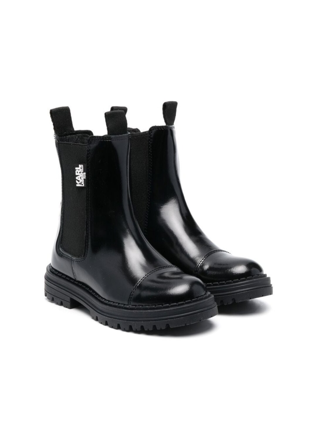 

Ботинки с логотипом Karl Lagerfeld Kids, черный