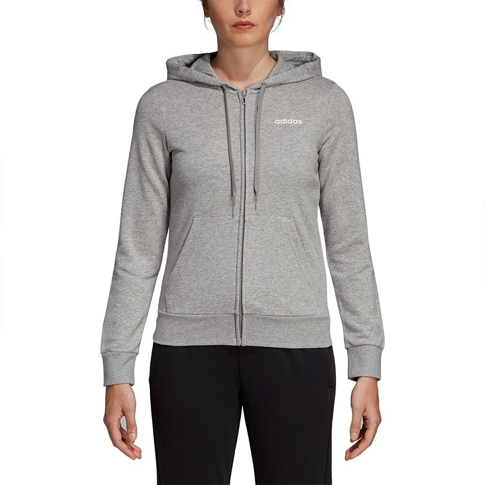 

Толстовка adidas Essentials Solid Full Zip, серый