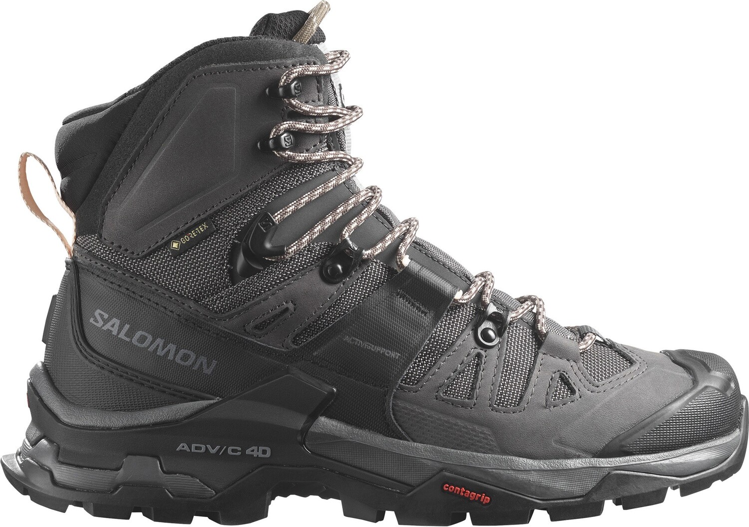 

Походные ботинки Quest 4 GORE-TEX — женские Salomon, серый