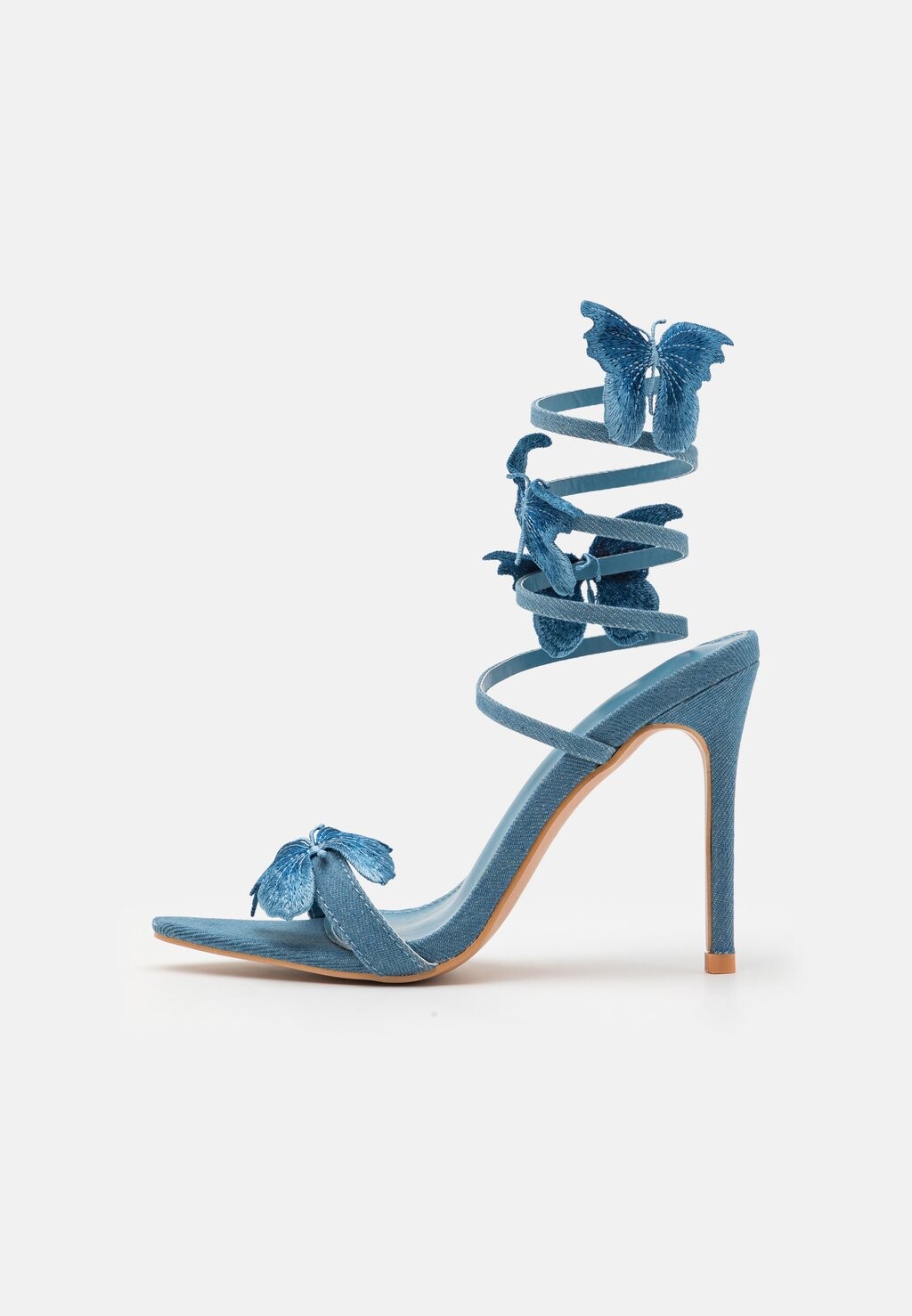 

Босоножки на высоком каблуке CHENDA Simmi London, цвет blue denim