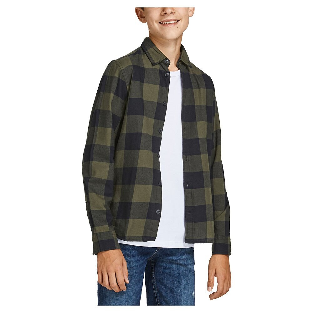 

Рубашка с длинным рукавом Jack & Jones Gingham Twill, зеленый