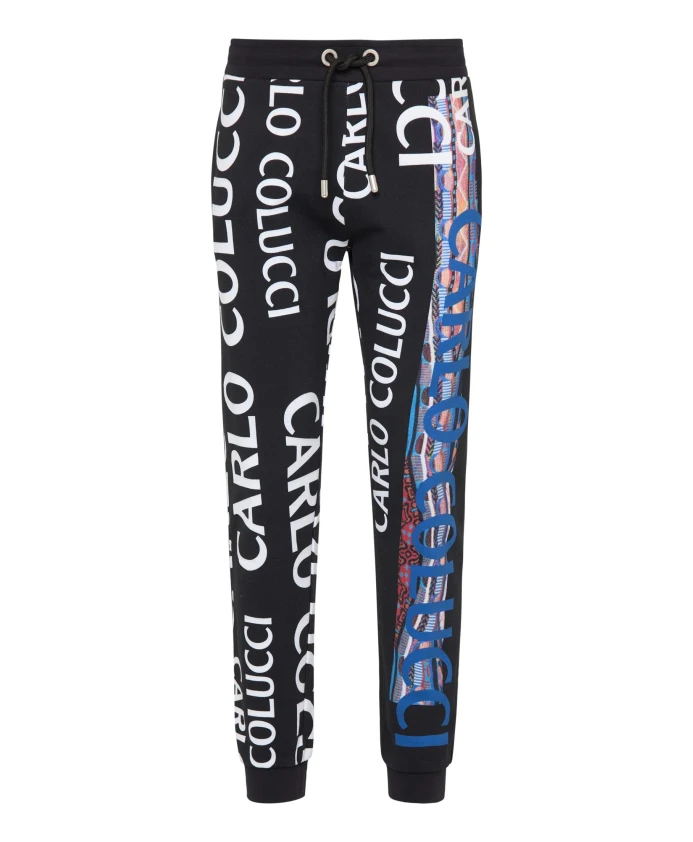 

Спортивные брюки Conforto с логотипом Carlo Colucci, черный