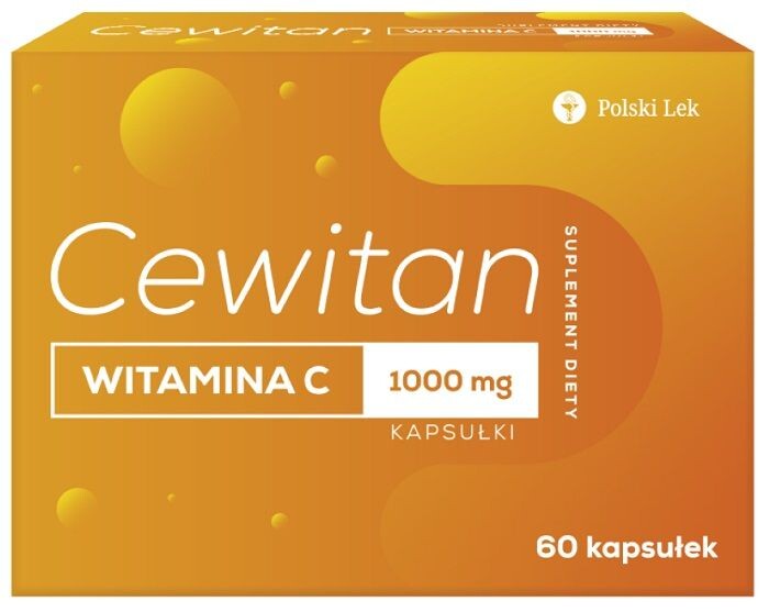 

Витамин С в капсулах Cewitan Witamina C 1000 mg Kapsułki, 60 шт