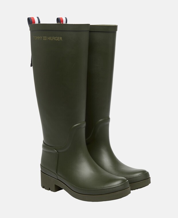 

Резиновые сапоги Tommy Hilfiger, хаки