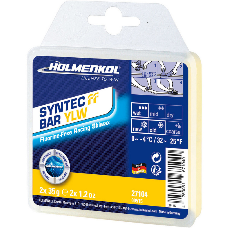 Syntec FF Барный воск Holmenkol ускоритель жидкий holmenkol syntec speed liquid cold 24064