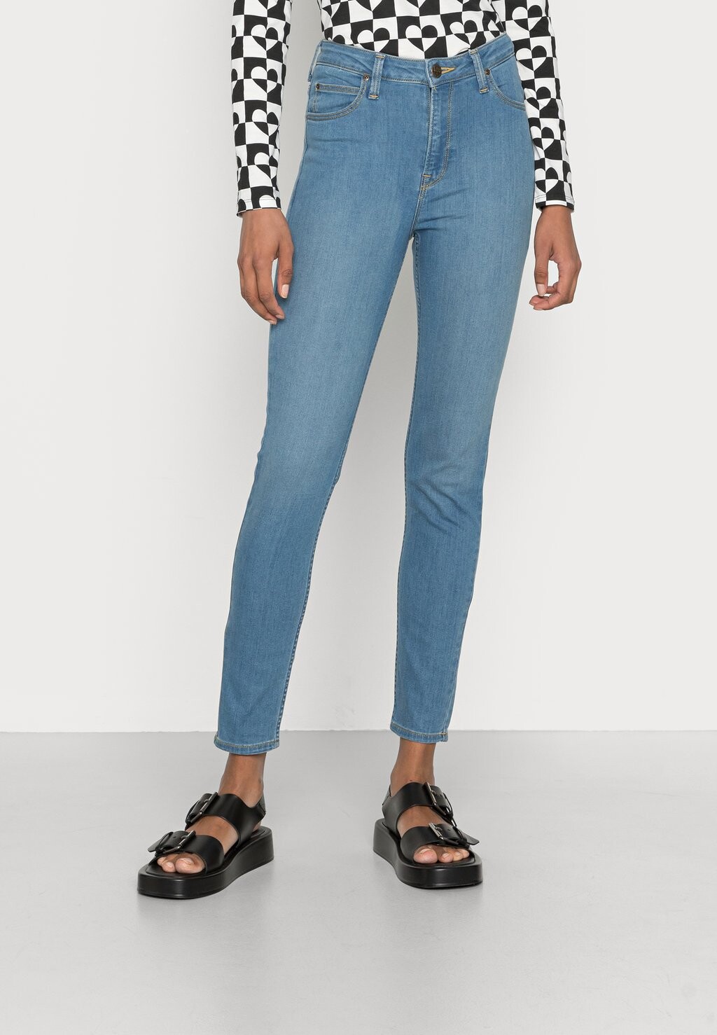 

Джинсы Skinny Fit Lee, синий