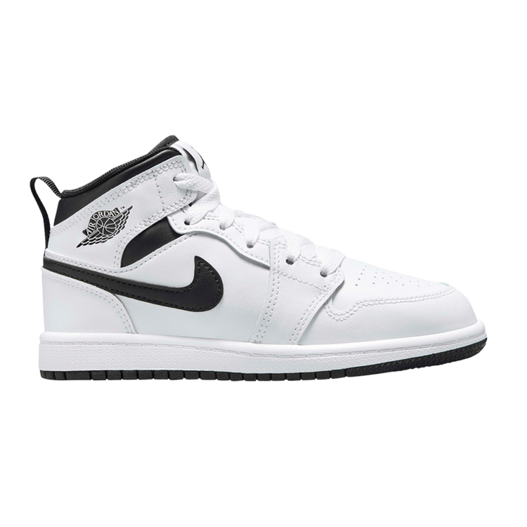 

Кроссовки Air Jordan 1 Mid PS, белый/черный