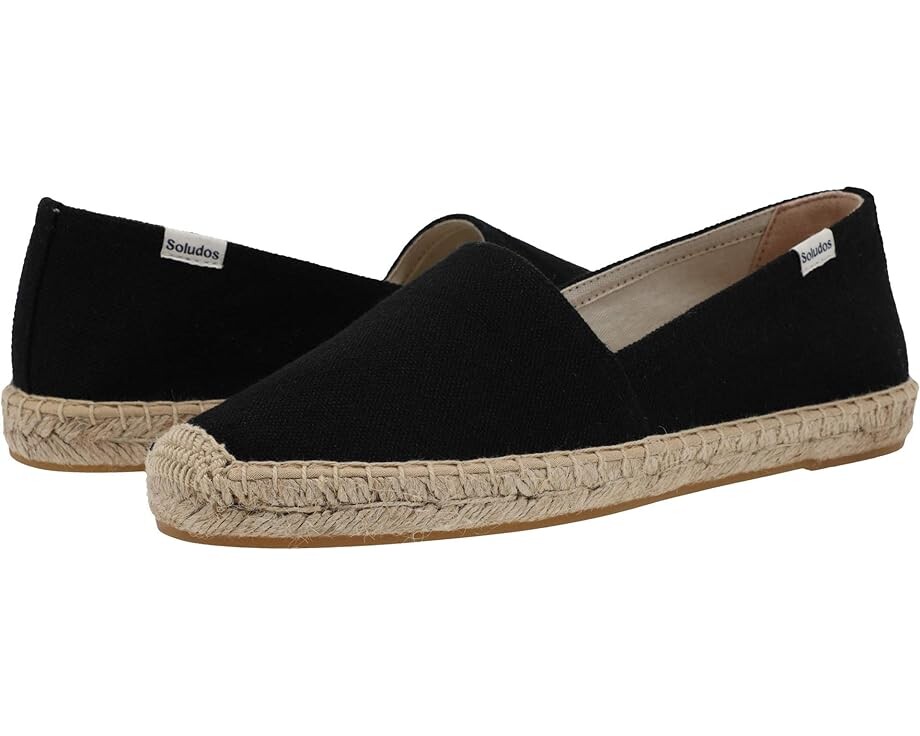 

Лоферы Soludos Dali Espadrille, черный