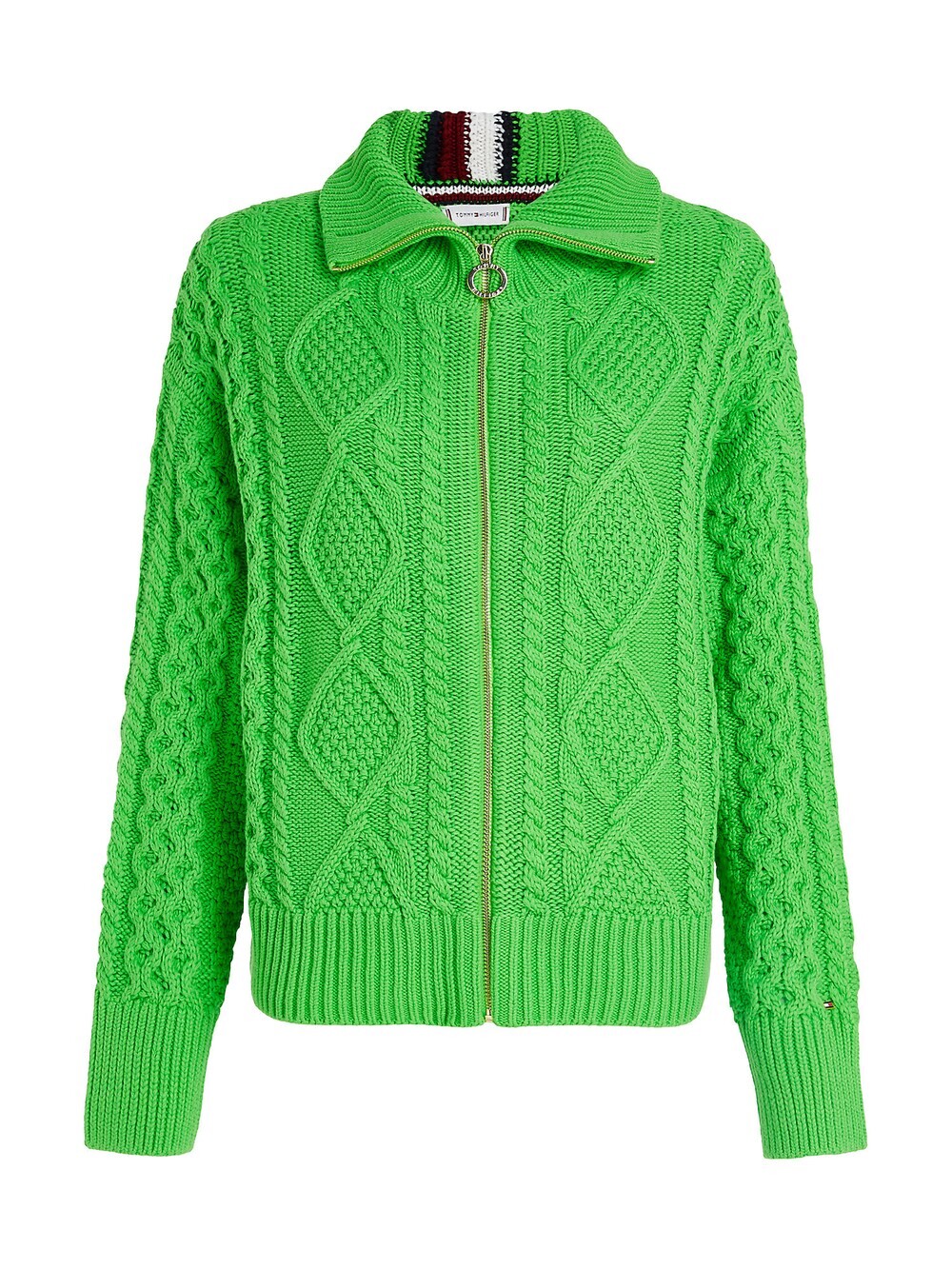 

Вязаный кардиган Tommy Hilfiger, зеленый