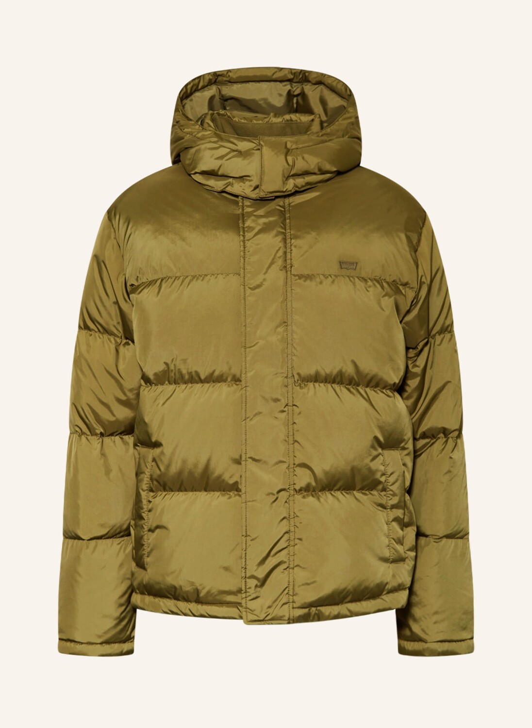 

Пуховик Levi's LAUREL mit abnehmbarer Kapuze, оливковый, Зеленый