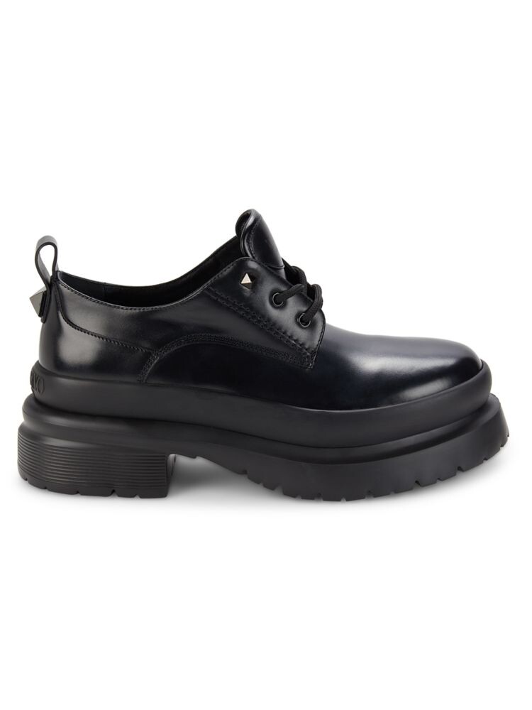 

Кожаные туфли дерби Valentino Garavani, цвет Nero