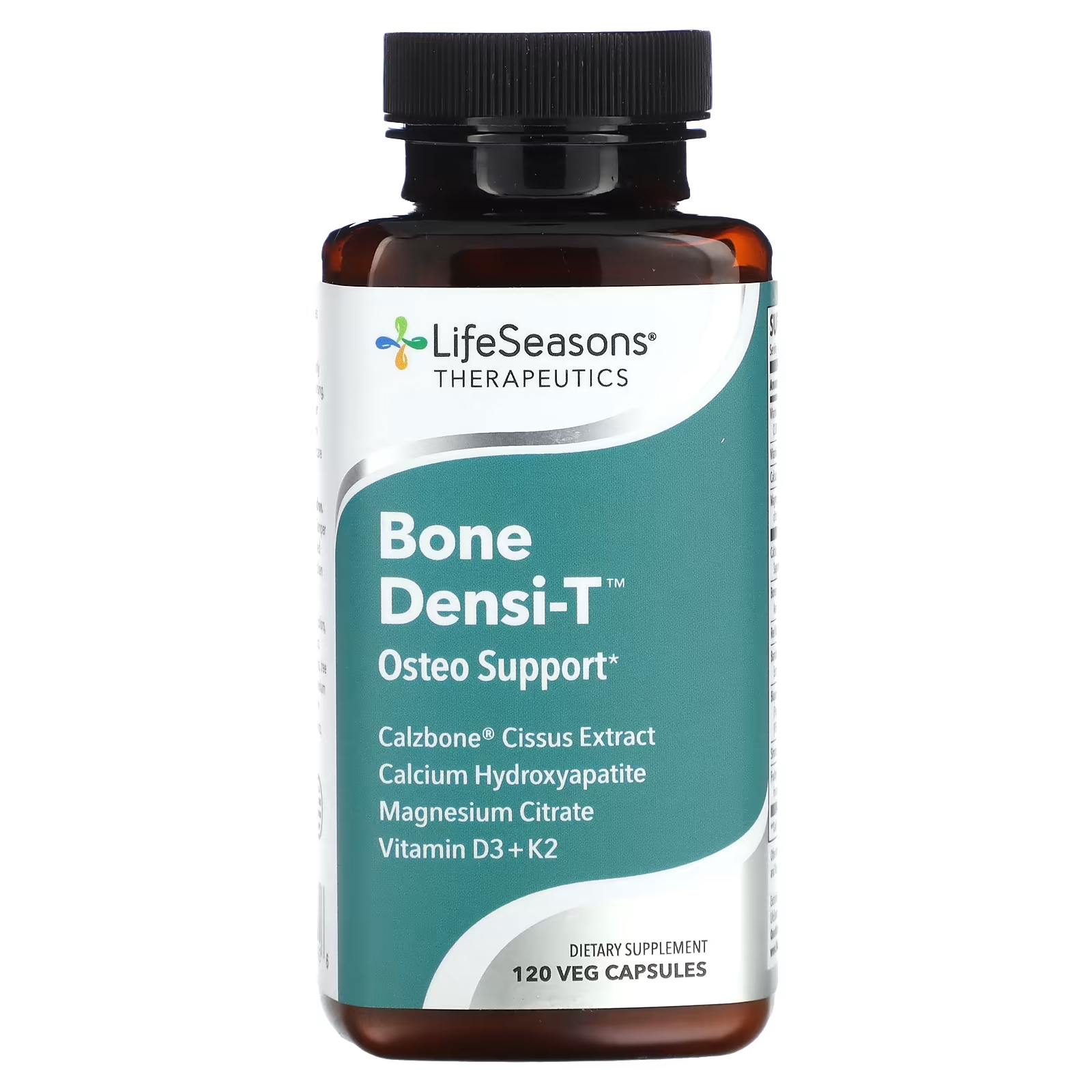 Пищевая добавка LifeSeasons Bone Densi-T Osteo Support, 120 капсул пищевая добавка zahler цитрат магния 120 капсул