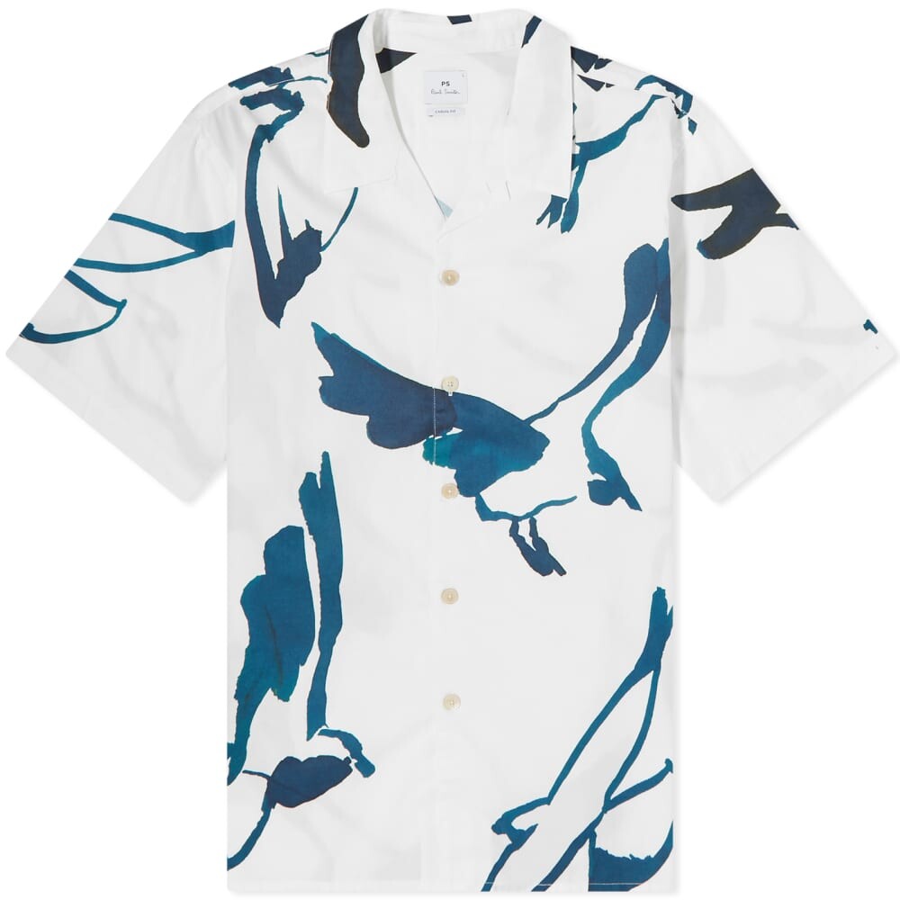

Рубашка Paul Smith Bird для отдыха, белый
