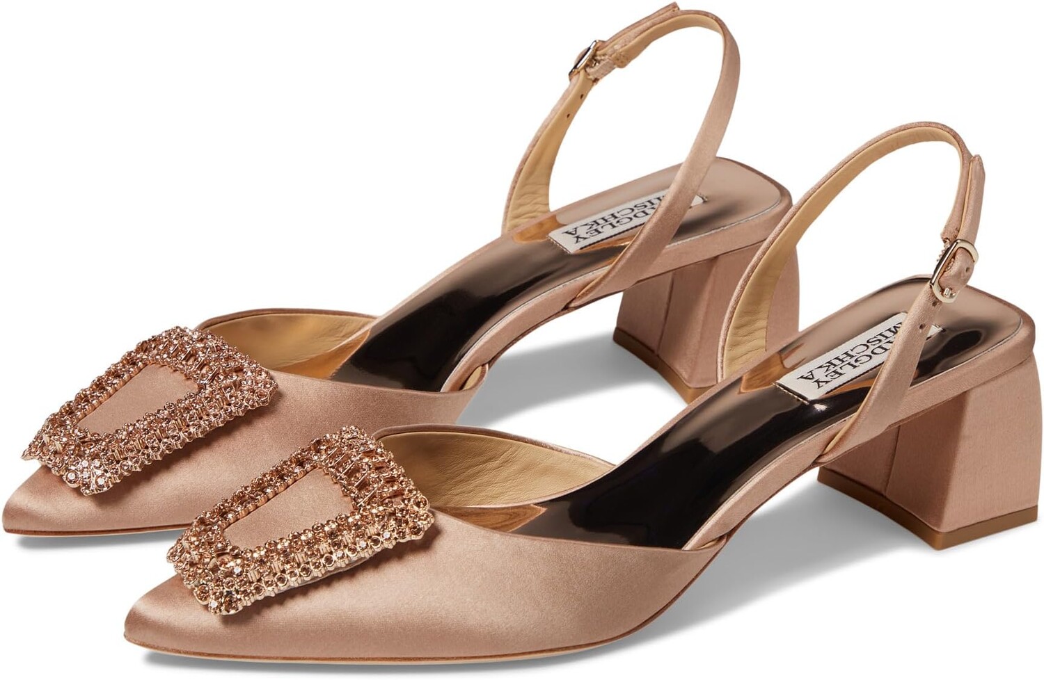 

Туфли Emmie Badgley Mischka, цвет Warm Nude