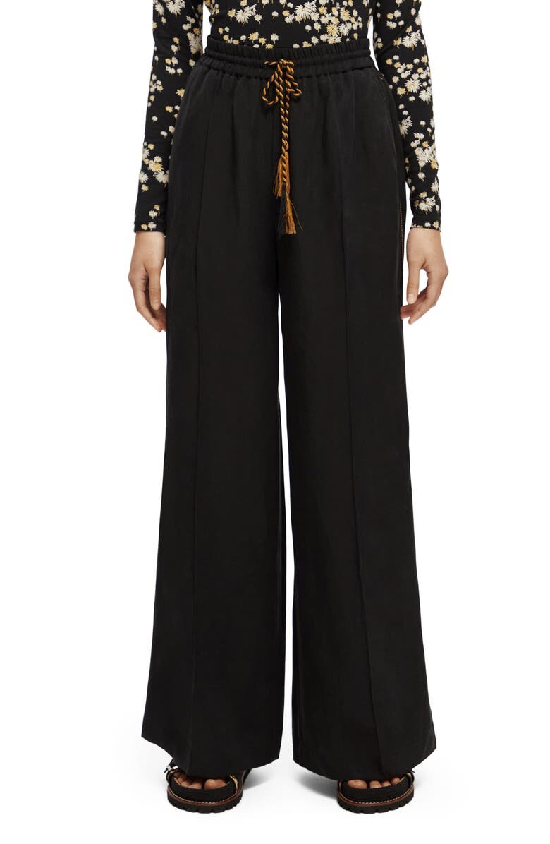 

Широкие брюки с кулиской The Hope SCOTCH & SODA, черный