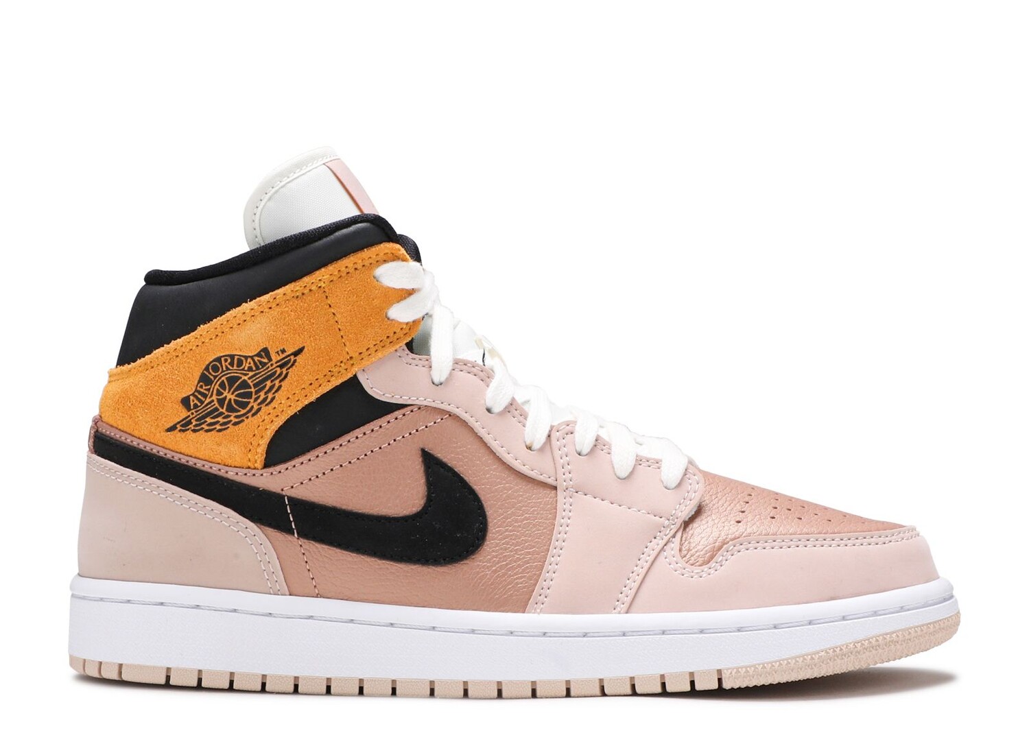 

Кроссовки Air Jordan Wmns Air Jordan 1 Mid Se 'Particle Beige', коричневый