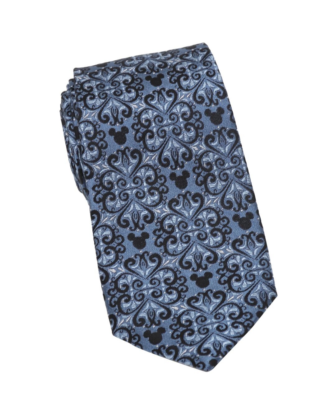 

Галстук с дамасской плиткой Disney Mickey Mouse Cufflinks, Inc., синий