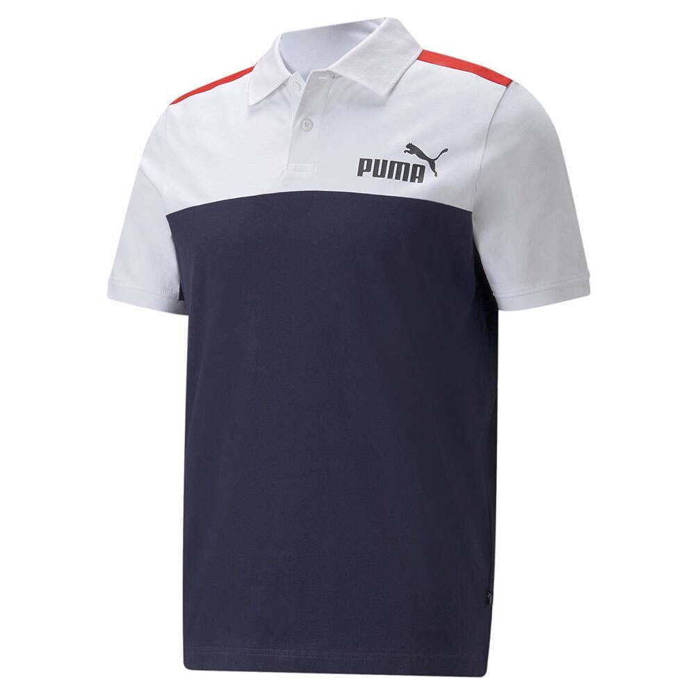 

Поло с коротким рукавом Puma Ess+ Block, синий