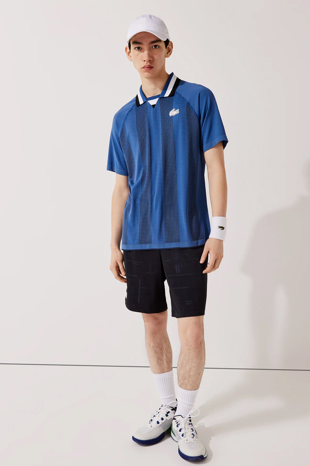 

Рубашка – черная – стандартного кроя Lacoste, черный