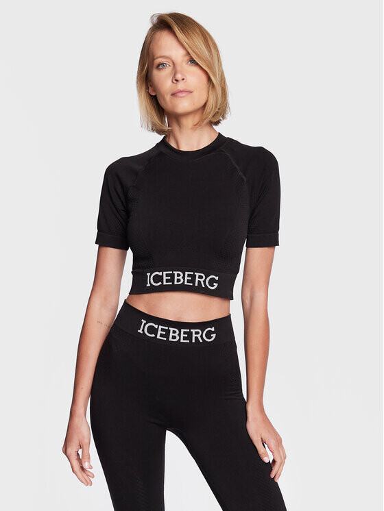 

Футболка узкого кроя Iceberg, черный