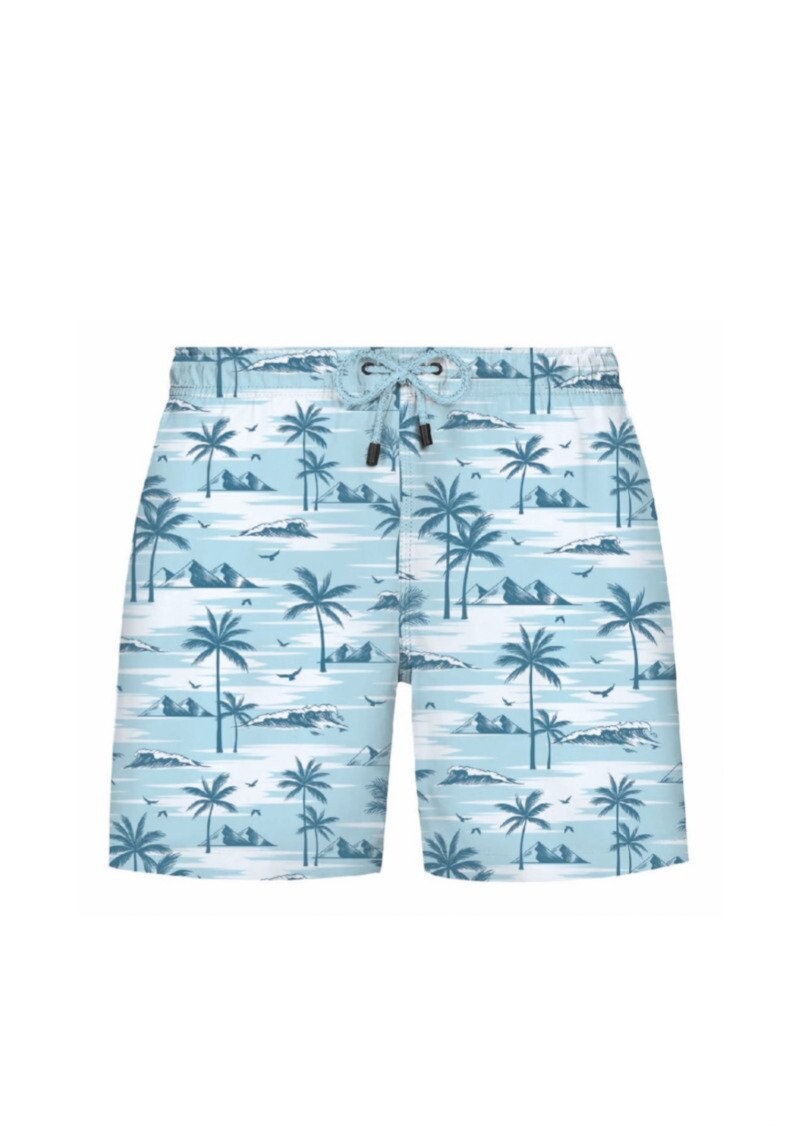 

Шорты для плавания WESTMARK LONDON, цвет light blue aop