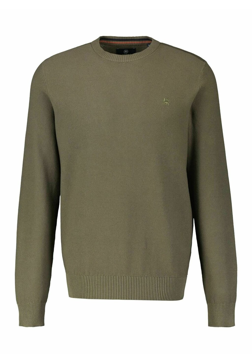 

Вязаный свитер RUNDHALS LERROS, цвет aged olive