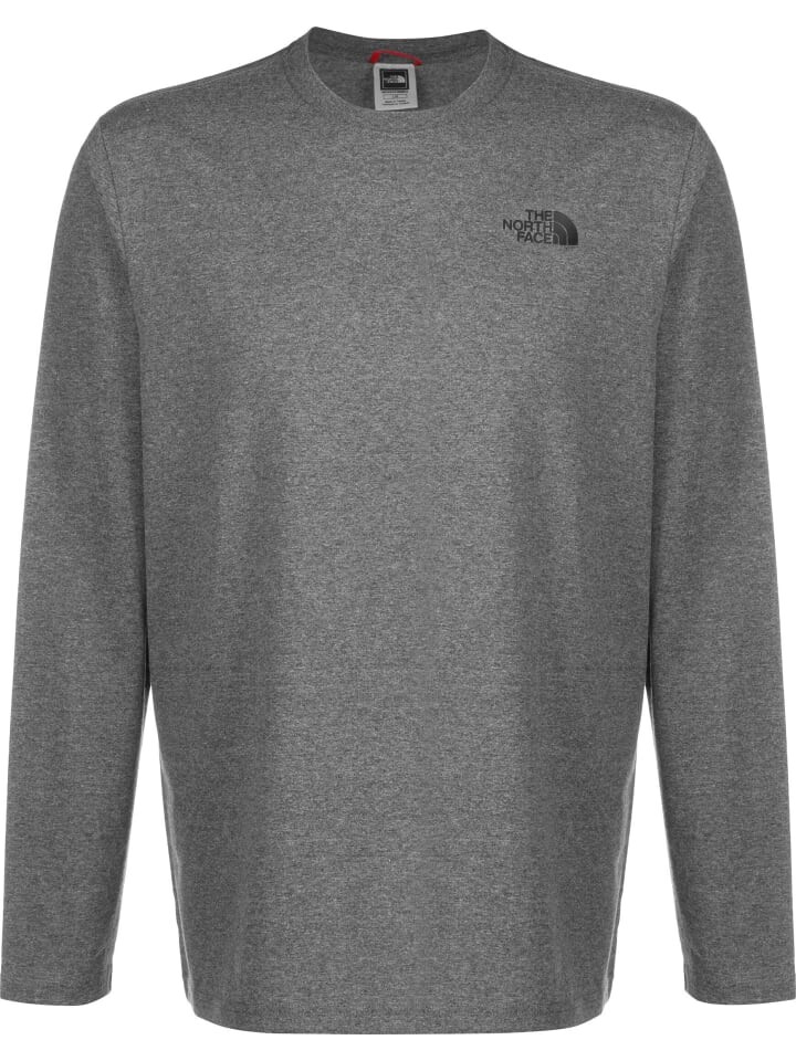 Лонгслив The North Face, цвет medium grey