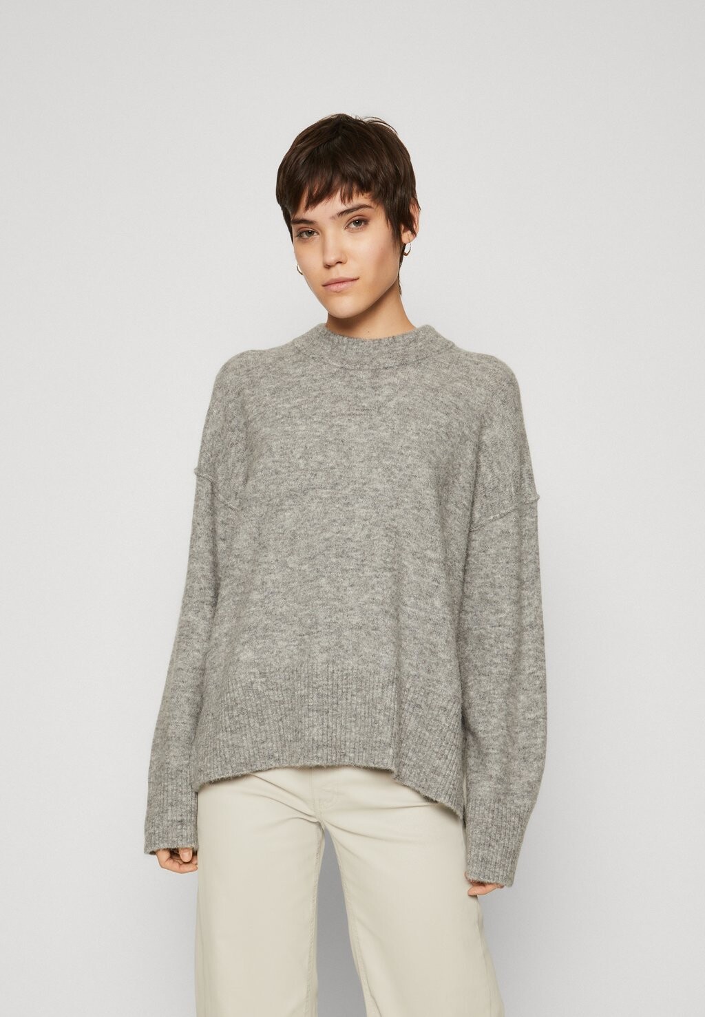 

Свитшот DAY Birger et Mikkelsen JOSIE COSY DAYS, цвет medium grey melange