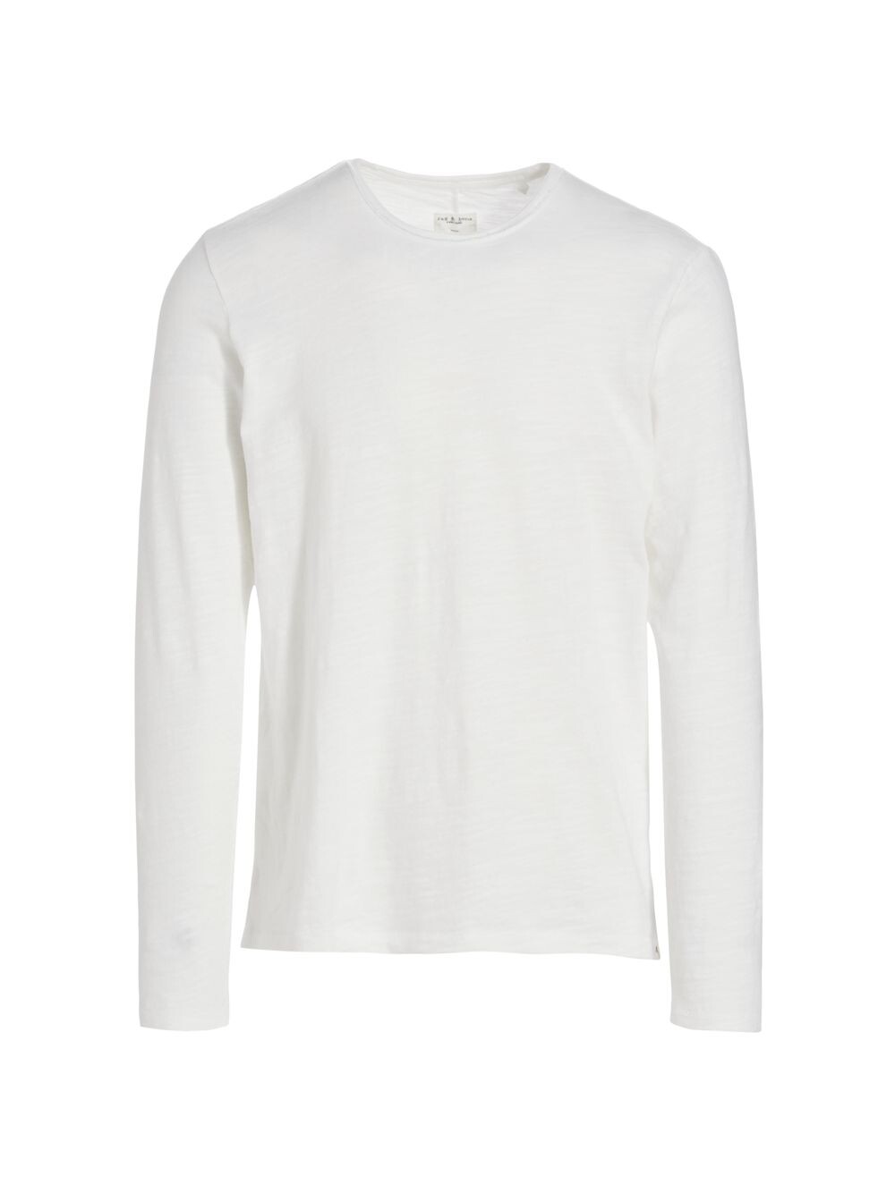 

Классическая футболка с длинным рукавом rag & bone, белый