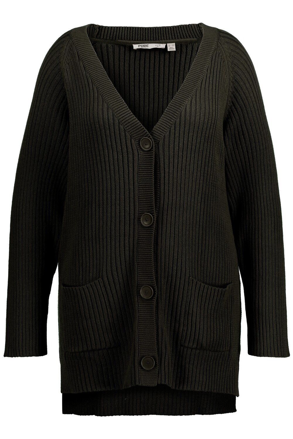 

Толстовка Ulla Popken Strickjacke, цвет teichgrün