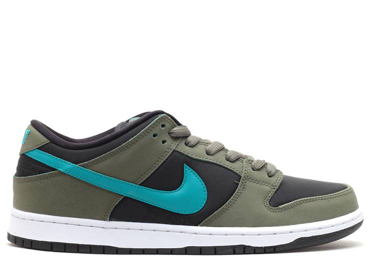 

Кроссовки Nike DUNK LOW SB, оливковый, Зеленый