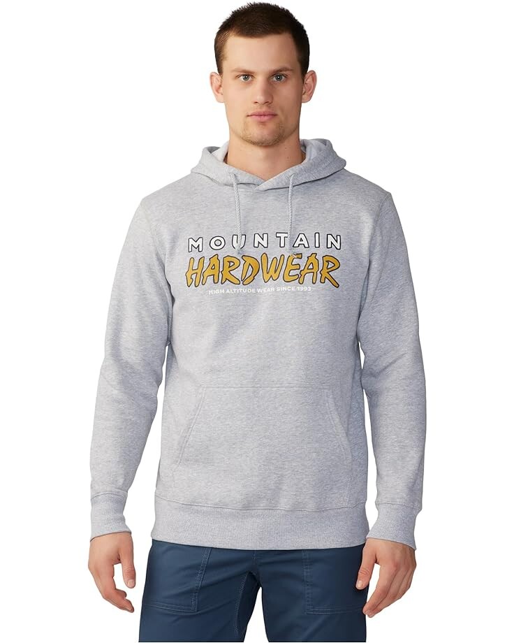 

Худи Mountain Hardwear 90s MHW Logo Pullover, серый
